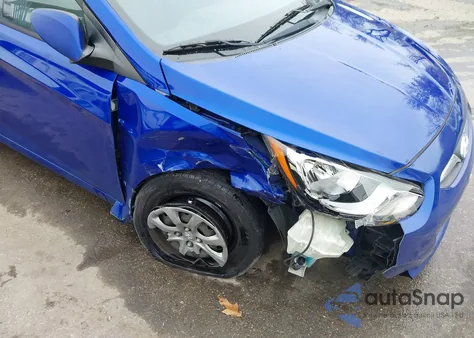 2014 Hyundai Accent Gls z USA, uszkodzony, nr VIN KMHCT4AE5EU696730